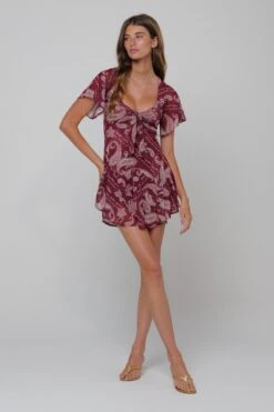 Romy Romper In Bronco