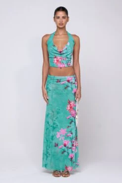 Lea Top In Clearwater -Resa sarah skirt in clearwater 232071 1