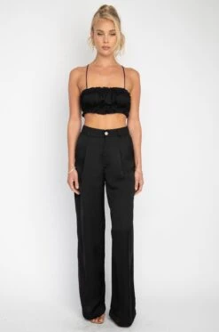 Sasha Trouser In Black