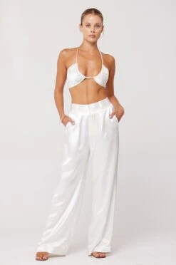 Sasha Trouser In Pearl