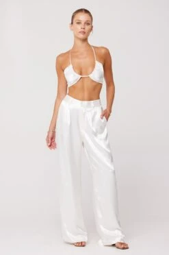 Sasha Trouser In Pearl -Resa sasha trouser in pearl 742120