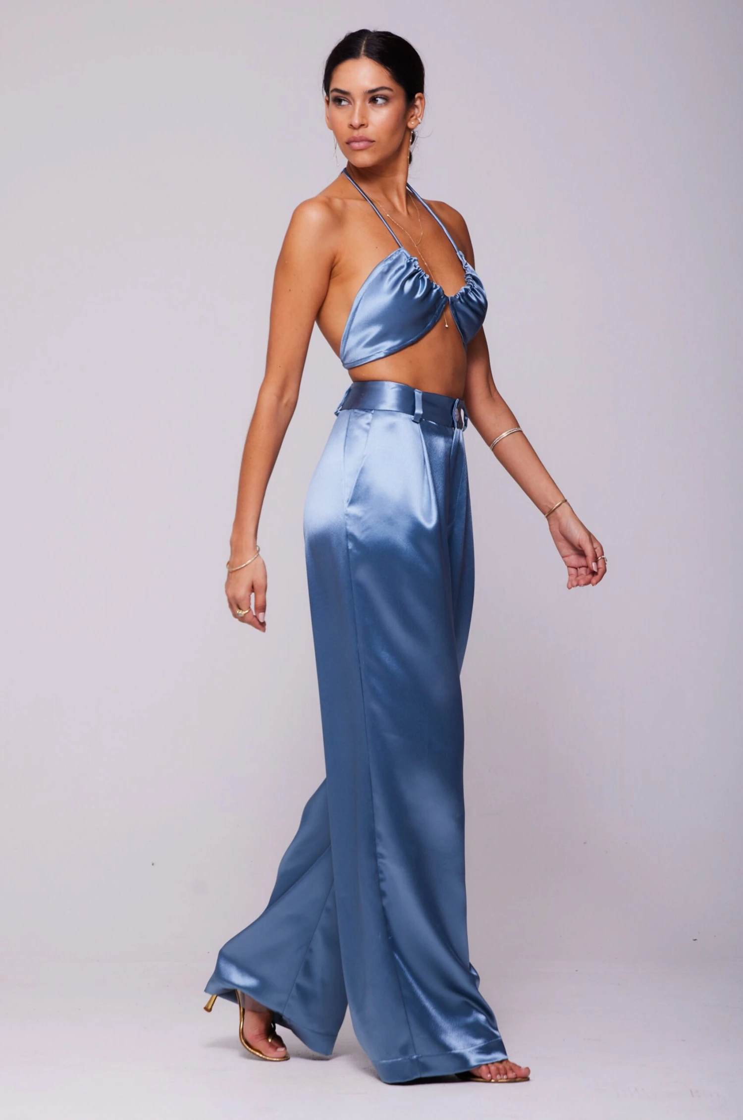 Sasha Trouser In Slate 4 Sasha Trouser In Slate - Image 2