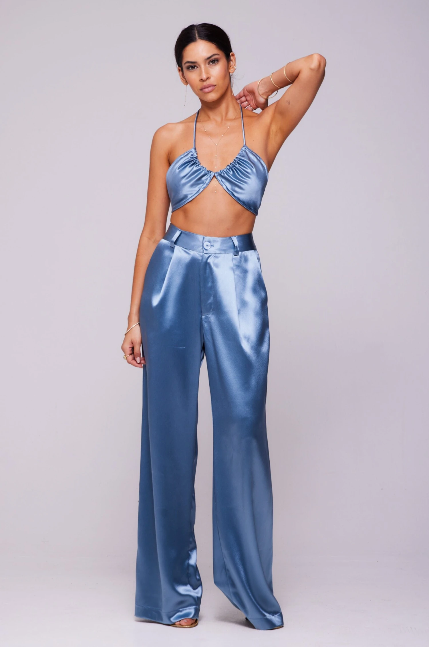 Sasha Trouser In Slate 10 Sasha Trouser In Slate - Image 8