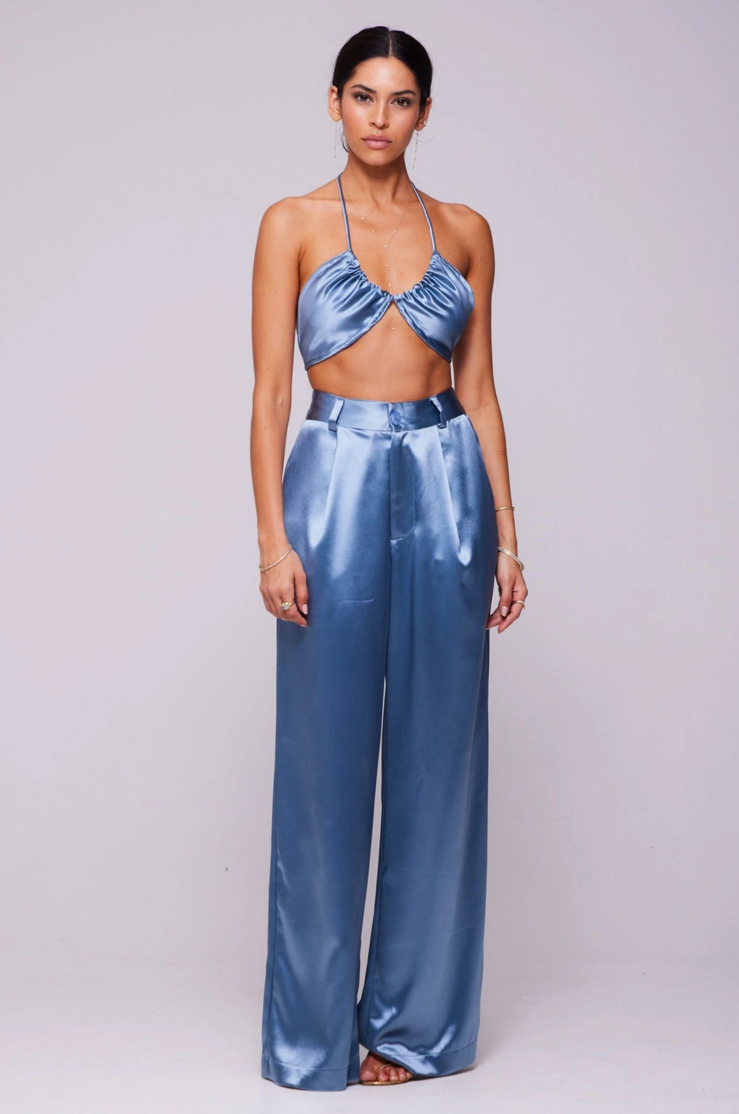 Sasha Trouser In Slate 7 Sasha Trouser In Slate - Image 5