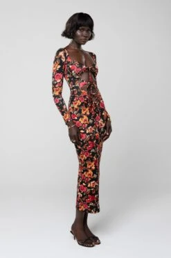 Simone Dress In Rosie -Resa simone dress in rosie 446196