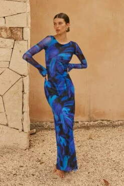 Sylvia Dress In Lagoon -Resa sylvia dress in lagoon 957268