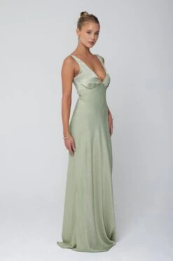 Violet Maxi In Sage -Resa violet maxi in sage 305582