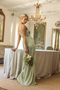 Violet Maxi In Sage -Resa violet maxi in sage 547026