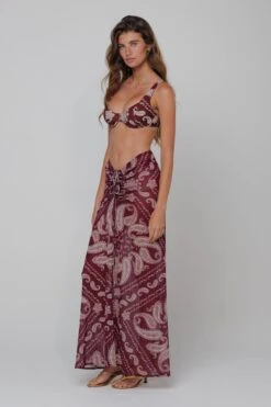 Ziggy Mesh Skirt In Bronco -Resa ziggy mesh skirt in bronco 716745