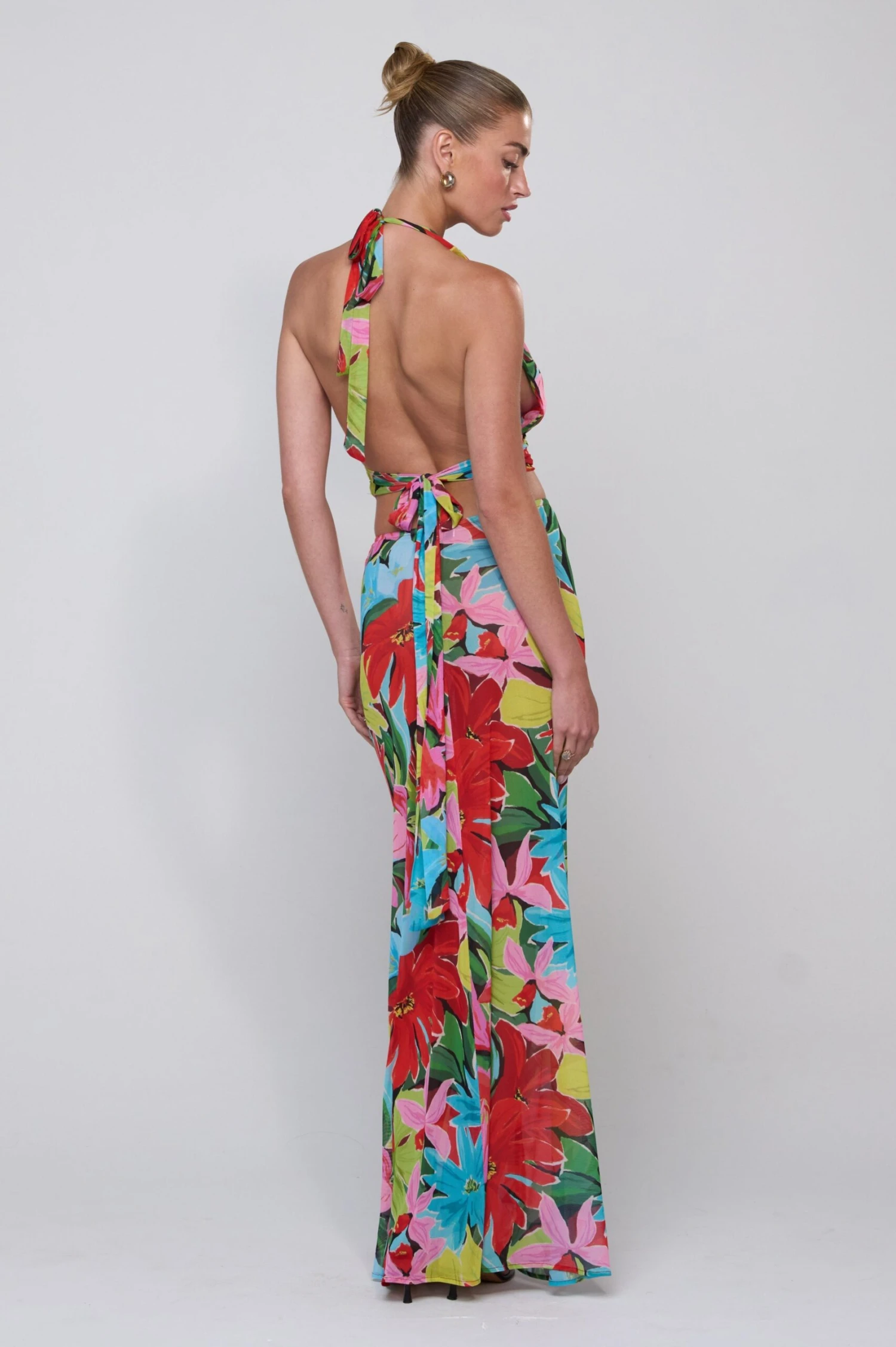 Ziggy Mesh Skirt In Tropicana 7 Ziggy Mesh Skirt In Tropicana - Image 5