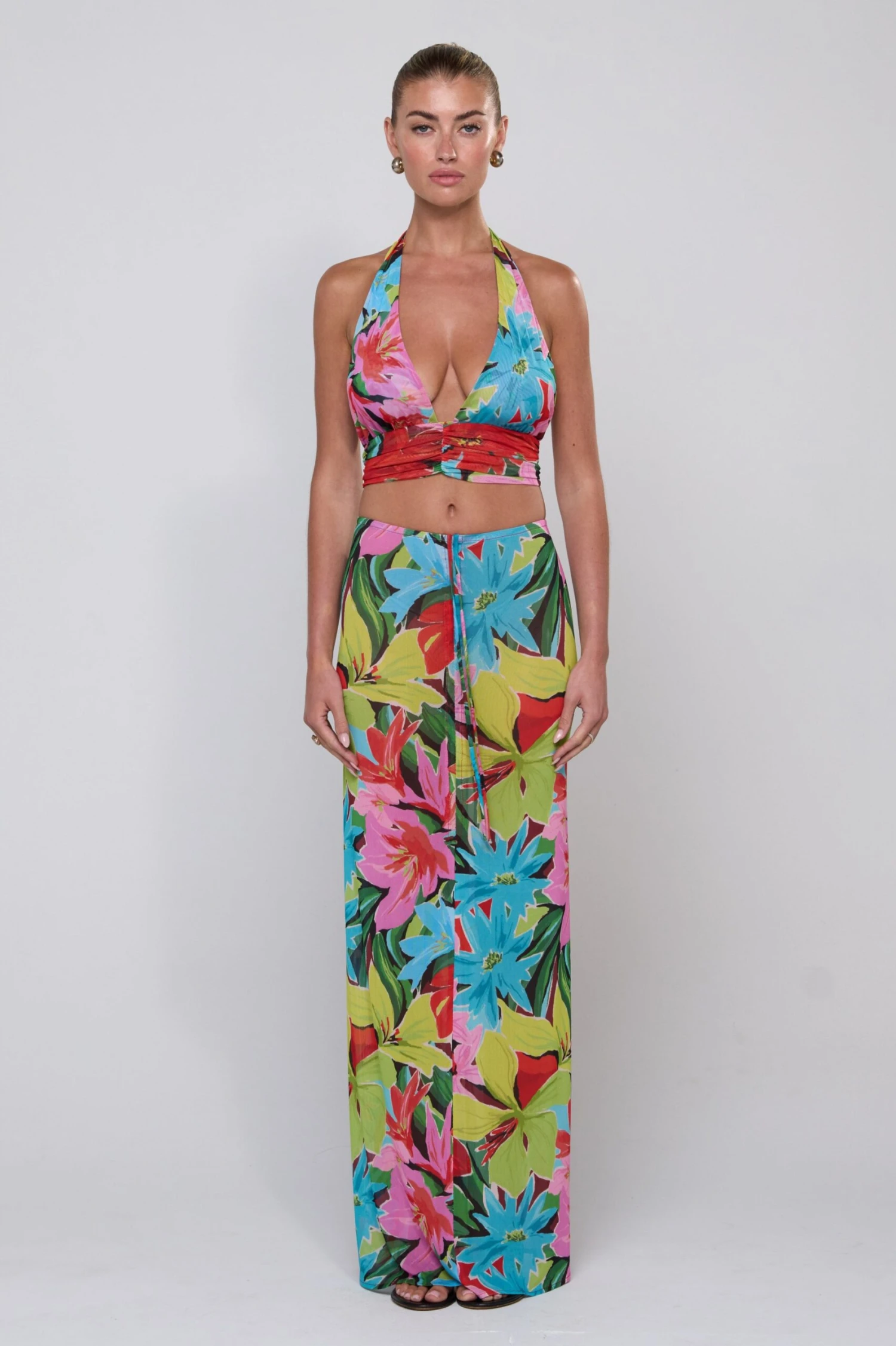 Ziggy Mesh Skirt In Tropicana 9 Ziggy Mesh Skirt In Tropicana - Image 7