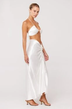 Ziggy Skirt In Pearl -Resa ziggy skirt in pearl 185702